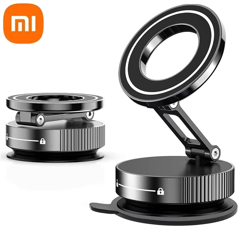 Xiaomi Phone Holder 360°Rotation Magnetic Car Mechanical Stand Vacuum Suction Cup Adsorption Bracket Navigation Holder