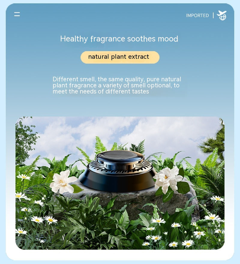 KineticX Car Air Freshener (Solar Powered)