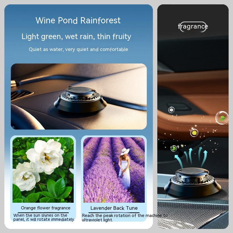KineticX Car Air Freshener (Solar Powered)