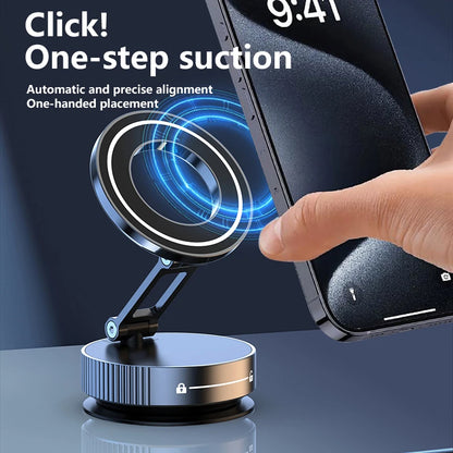 Xiaomi Phone Holder 360°Rotation Magnetic Car Mechanical Stand Vacuum Suction Cup Adsorption Bracket Navigation  Holder