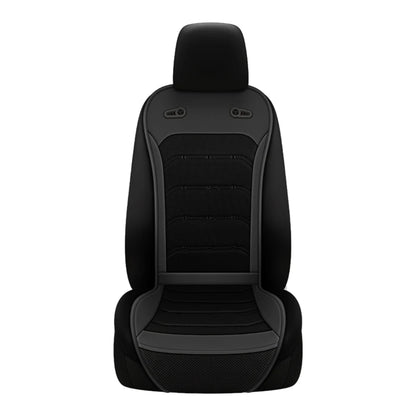 Cooling Car Seat Cushion, 12V/24V Front Seat Cooled Seat Cover with Intelligent Fans Summer Breathable Ventilated Seat Cushion